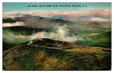 VTG Aerial View of Mount Washington, Landscape, White Mountains, NH