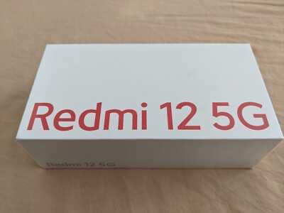 Xiaomi Redmi 12 5G - 8g / 128g - Dual sim - White ( Chinese domestic model)