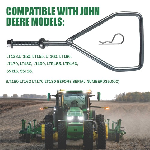 Brazo de suspensión de cubierta para John Deere LT133 LT155 LT166 LT180 LTR155 M146774 con hardware - Imagen 5 de 11