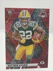 2025 Panini Mosaic Football Red Sparkle Matthew Golden #323