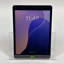 Unlocked Apple iPad 7th Gen 32GB 18.7.3 Space Gray MW6W2LL/A