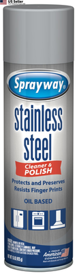 #ad #ad Sprayway SW841R Oil based Stainless Steel Cleaner Polish 15 Oz FROM USA $7.88