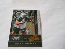 BRYAN THOMAS 1091/1500 ROOKIE CARD NEW YORK JETS 2002 PLAYOFF ABSOLUTE