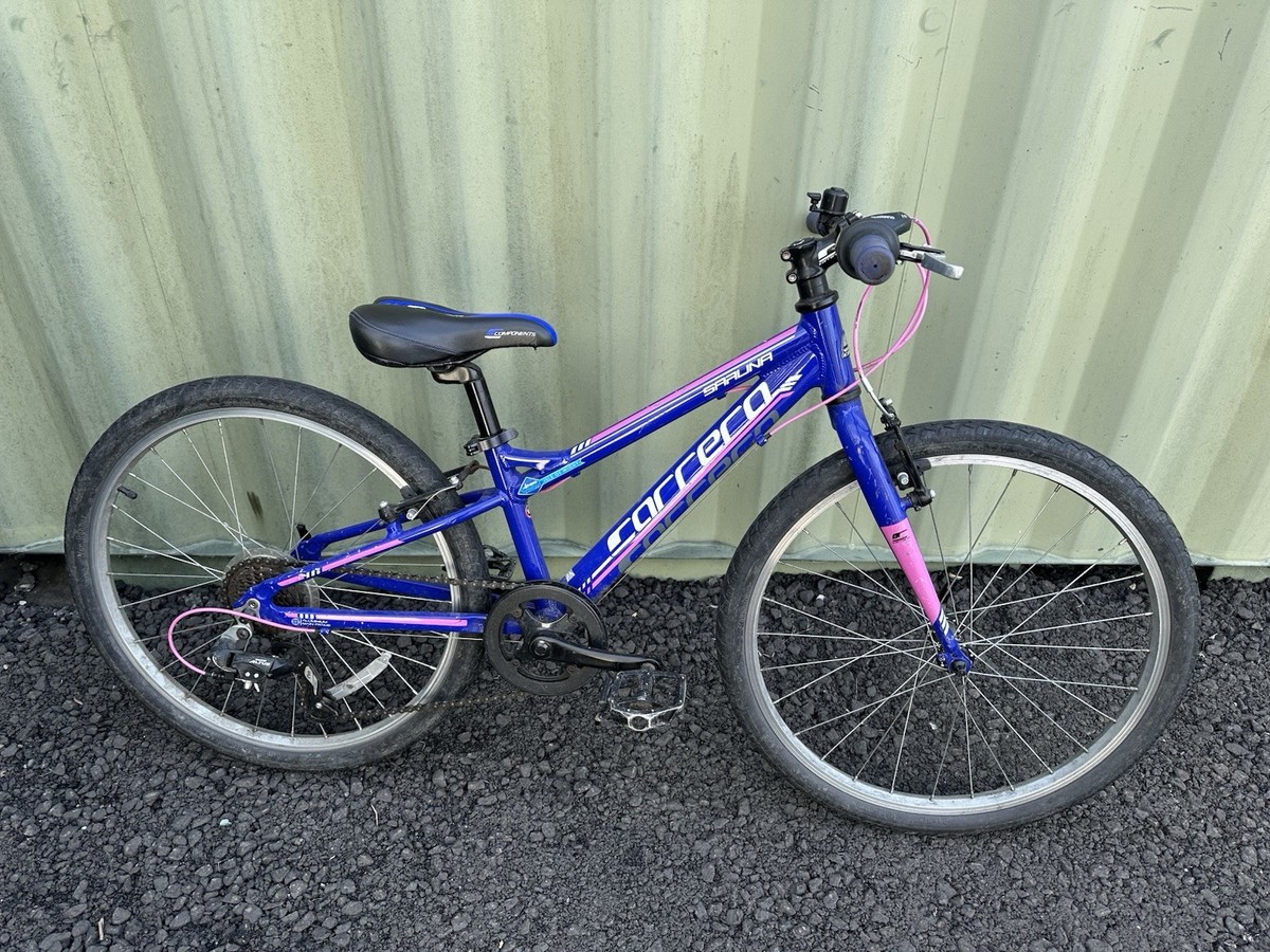 24 Inch Carrera Saruna 24 Purple Carrera Saruna Junior Hybrid Bike