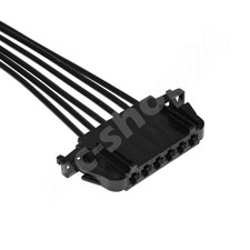 Stecker 6-polig Reparatursatz f&uuml;r VW Skoda Seat Audi 1J0972706 weiblich Kabel