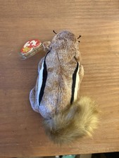 TY BEANIE BABY 1999 " CHIPPER " THE CHIPMUNK RETIRED, RARE with Tag Errors!