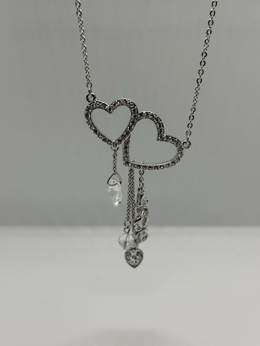 Swarovski Double Heart Love Necklace