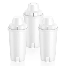 3 Pack Replacement for Brita® Water Filter Pitchers and Dispensers, 3 