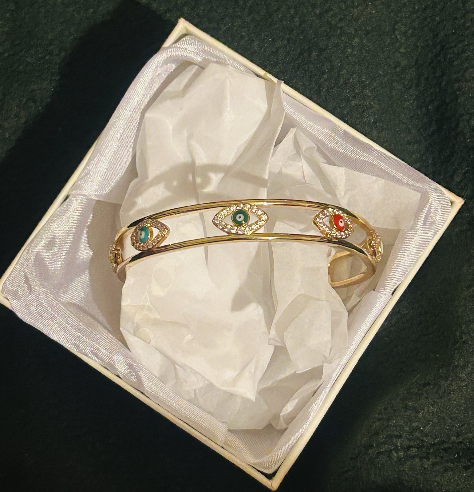 Nazar Protection Half Bangle 🧿 - image 2