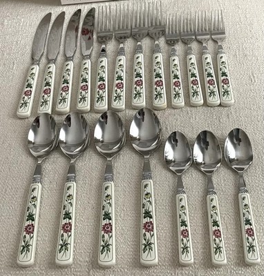 Studio Nova GARDEN BLOOM Flatware Set of 19 Pieces EXCELLENT