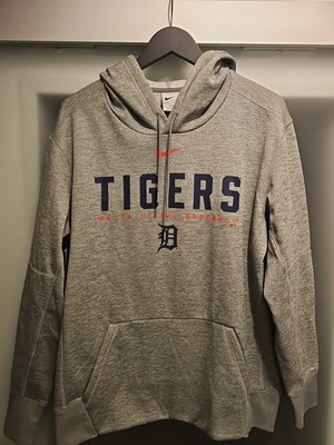 Detroit Tigers MLB Hoody von Nike, Größe L, Grau