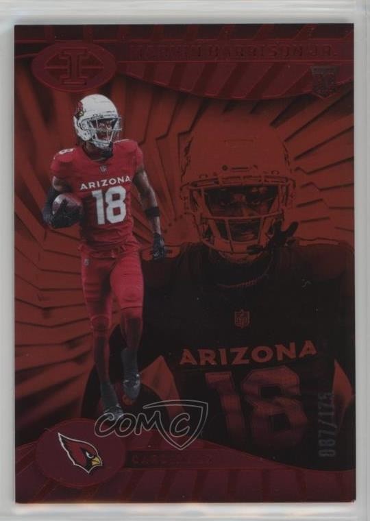 2024 Panini Illusions Trophy Collection Red 87/175 Marvin Harrison Jr #3 0rd2