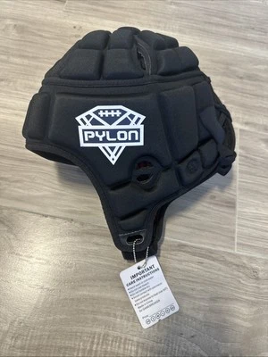 GAMEBREAKER BNWT YOUTH Soft Shell Football Helmet Black Size Medium Flag Sports