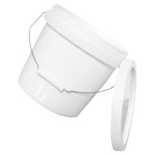 5L Plastic Bucket with Handle for Water and Storage Needs