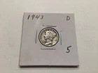 1943 D Mercury Silver Dime Exact Coin Shown Holder Will Be Removed For Shipping