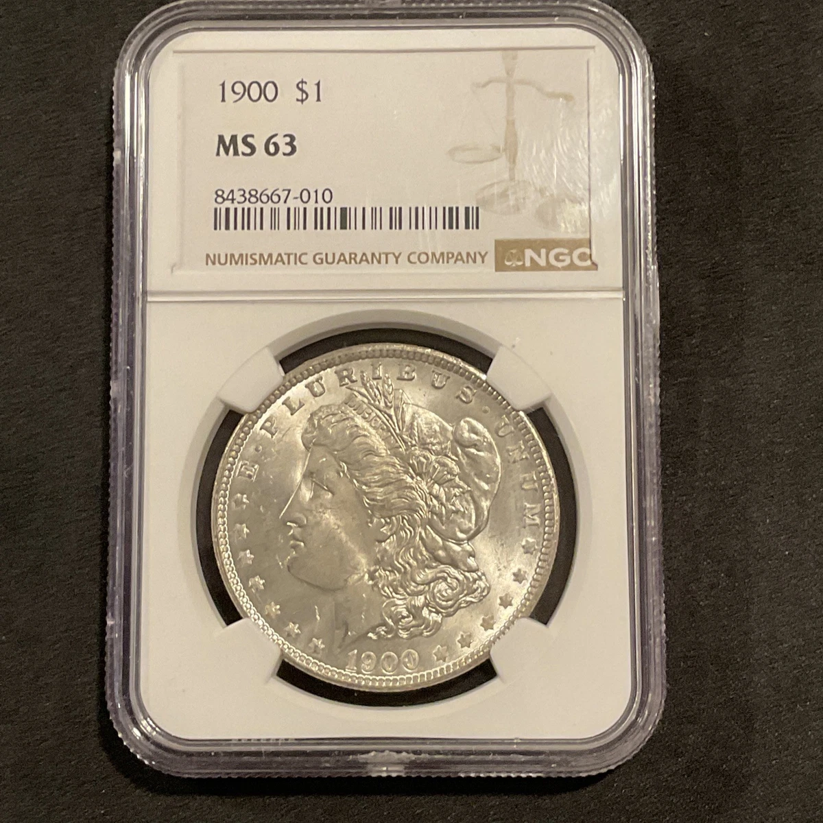 25+ MS 63 Graded 1900 Year Morgan US Dollars (1878-1921) for sale