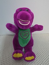 Barney The Dinosaur Vintage Plush Sings I Love You Lyons Group 11" It Sings
