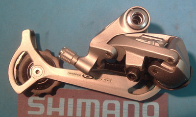 Shimano Deore LX Long SGS RD-M581 Rear MTB Derailleur -3x8/9-Spd- VG Plus++