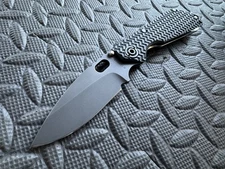 Strider Knives SnG Tire Track G10 Black Blade CPM154 