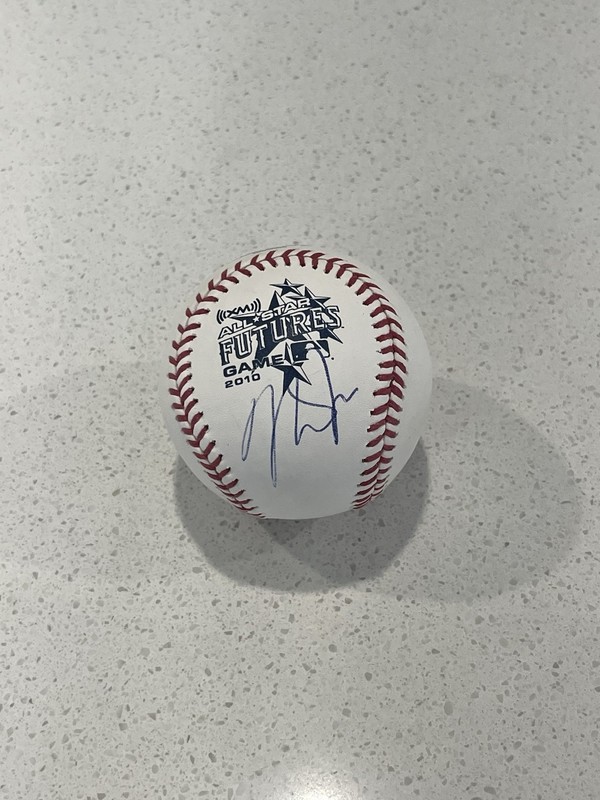 Mike Trout Signed 2010 All-Star Futures Game Baseball PSA/DNA Certified Auto
