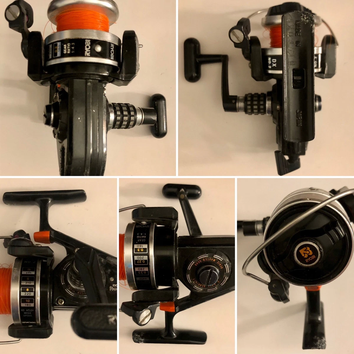 Ryobi Vintage Spinning Fishing Reels | eBay