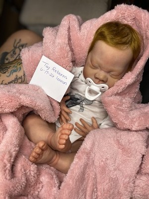 Reborn Baby Doll Lennon with coa I am the artist on sale $550 shipped in US