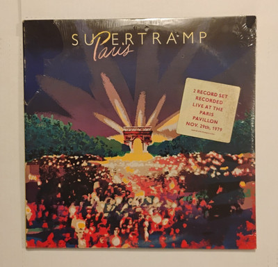 SEALED - SUPERTRAMP - PARIS - 1980 ORIGINAL 1ST PRESSING A&M-6702 2LP