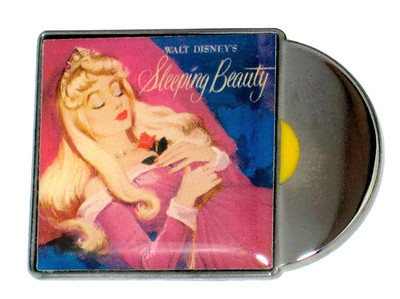 New LE Disney Pin Sleeping Beauty Aurora Retro Art Record Album Cover Classic LE