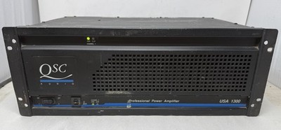 QSC USA 1300 Professional Power Amplifier 650w 4 Oh