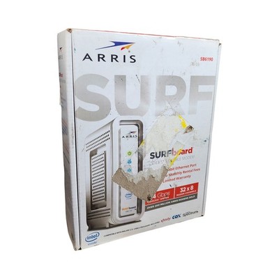 ARRIS SURFboard SB6190 32x8 DOCSIS 3.0 Gigabit Cable Modem ONLY Open Box