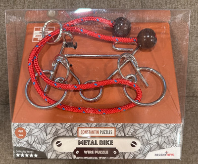 Constantin C5084 Metal Wire Bike Bicycle, Puzzle for adults and teenagers