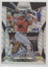 2019 Panini Prizm Tier III Blue Wave Prizm 15/60 Ketel Marte #207 03xg