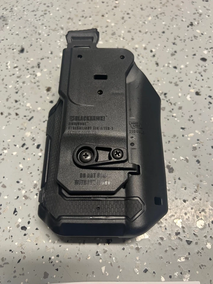 Blackhawk Omnivore Holster Multi-Fit w/ TRL-1 TLR-1 Light- No Belt Loop - NEW - Image 4 of 4