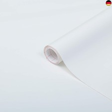 d-c-fix Möbel-Klebefolie Weiß matt 45 cm x 2 m - Möbelfolie selbstklebende Kü