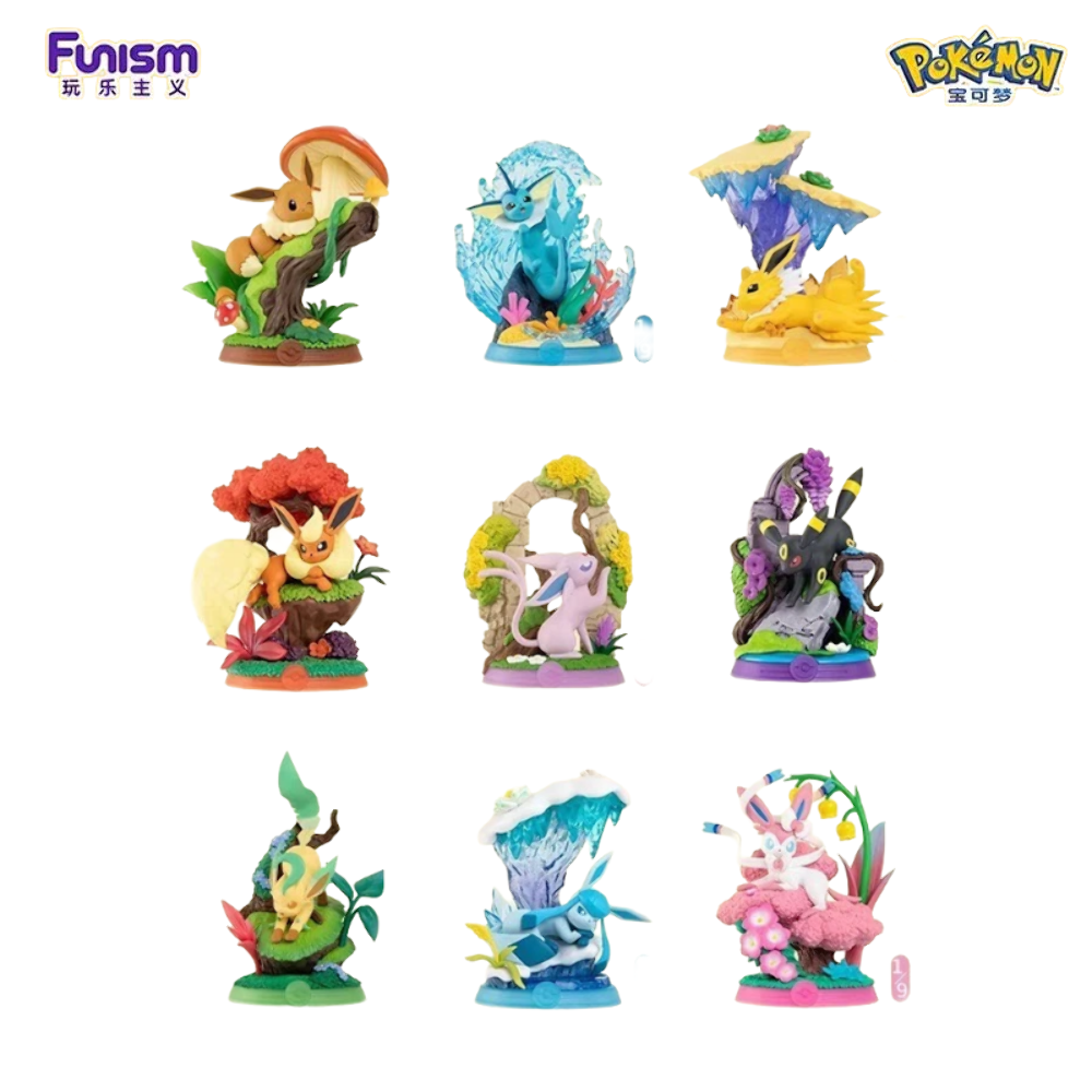 イーブイフレンズ トレーディングフィギュア funism第3弾 全種 未開封 Funism Pokemon Eevee Forest Adventure Series 3 Figure Blind Box | eBay