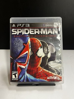 Spider-Man: Shattered Dimensions - PS3, CIB + Tested! Clean!