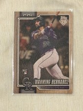 Topps 75  Wood Parallel /25 Rookie Warming Bernabel AFLR-WB Rockie