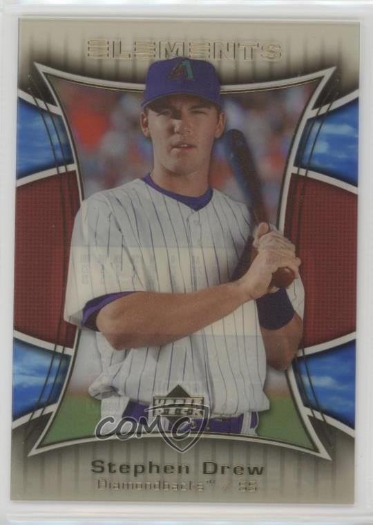 2007 Upper Deck Elements Stephen Drew #85 0d2