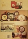 1985 Leisure Arts Floral Monograms 394 Counted Cross Stitch Pattern Book 15586 — photo 2