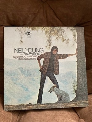 NEIL YOUNG everybody knows this is nowhere LP Reprise 44073 neu aufgelegt 1974 Frankreich