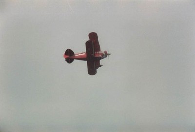Foto Dynam Waco YMF-5D V2 Fairford Air Tattoo 1987 ca. 11 x 16cm - scc5415e