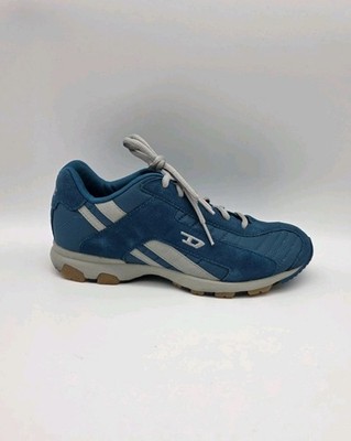 Diesel Krypton Sneakers Women's 8.5/Men's 7 Teal/Gray Vintage Y2K  BRAND NEW!