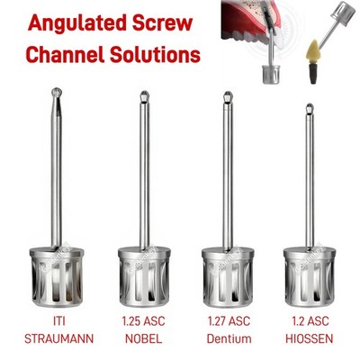 Dental ASC Screwdriver Implant Angulated Screw Channel Solutions fit OSS ITI NOB