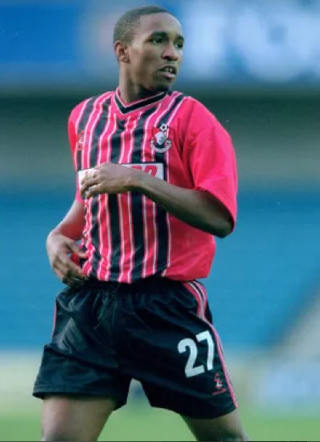 Rara maglia Jermain Defoe AFC BOURNEMOUTH 2001 02 10 di fila!