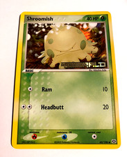 Pokémon Card - Reverse-Holo Shroomish 63/106 EX Emerald *EX* Common