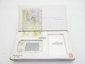 AS IS-WonderSwan Color Console ? Final Fantasy Edition (WSC-001) W 9000024728080