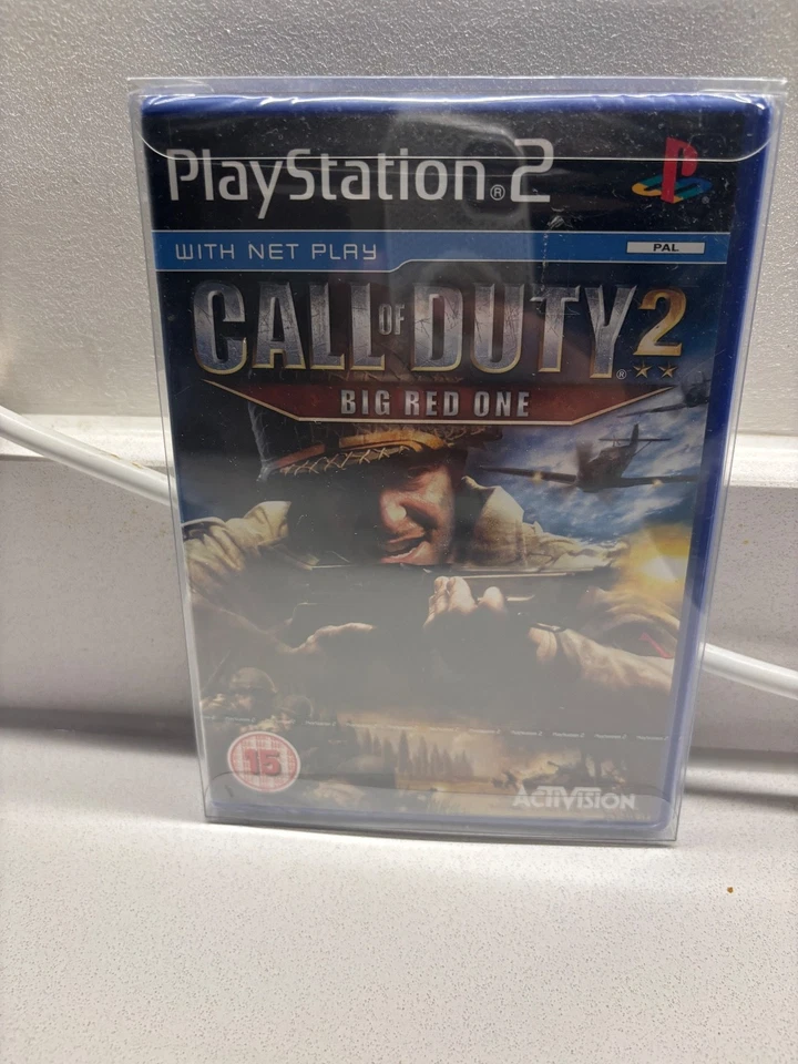 Call of Duty 2 Big Red One Playstation 2 PS2 UK PAL *SEALED* - Image 2 of 4