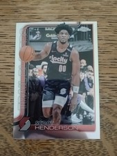 Scoot Henderson, Base - 2025-26 Topps Chrome Basketball