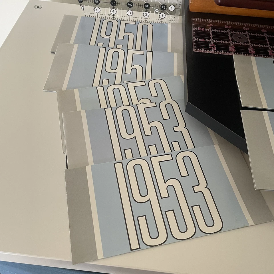 Классические автомобили пятидесятых от Franklin как новые/включает дисплей и 12 автомобилей - Изображение 3 из 4