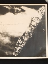 WWII RAF Malta Attack Italian Merchant Ship 1942 – Official War Office Press...